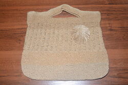 Сумка шопер із шпагату