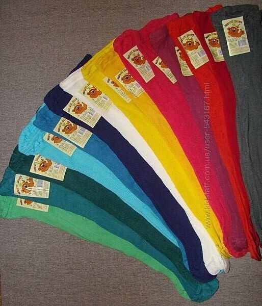 Колготи дитячі  прості в рубчик