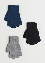 Демисезонные перчатки H&M, размер 4-8 лет, евро 110-128 см