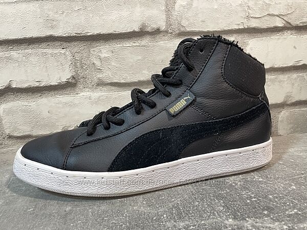 Кожаные утепленные кроссовки Puma 41 р