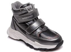 Утеплені демісезонні черевики для дівчинки Weestep 32 33 34 35 36 37 розмір