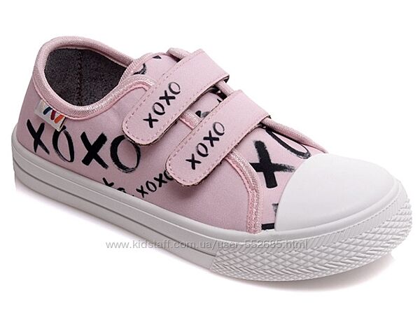Кеди для дівчинки рожеві Weestep 31 32 33 34 розмір дитяче взуття