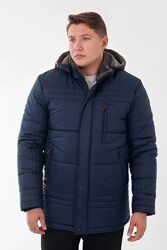 Куртка- парка зимняя мужская на силиконе Стив Размеры 50-60 Супер качество