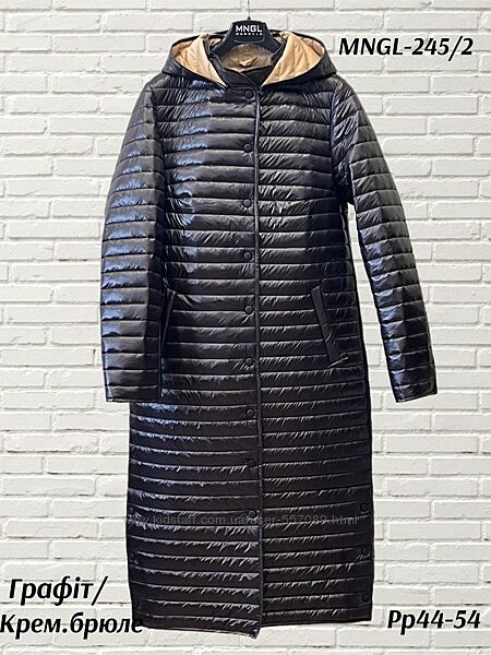 Пальто, куртка удлиненная женская 245-2 тм Mangelo Размеры 44- 50