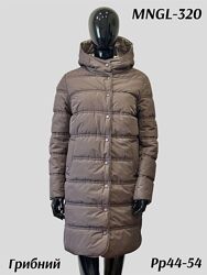 Демисезонная женская удлиненная качественная куртка 320 Mangelo Рры 42- 48