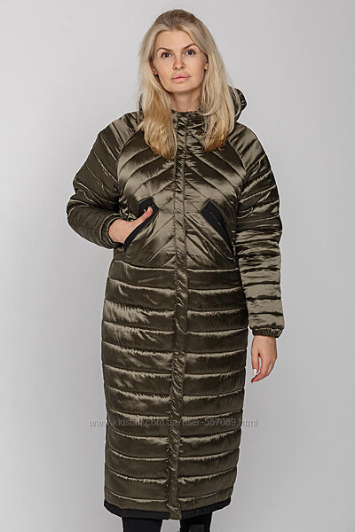 Молодежное модное демисезонное пальто в стиле оверсайз Viola размеры 44- 52