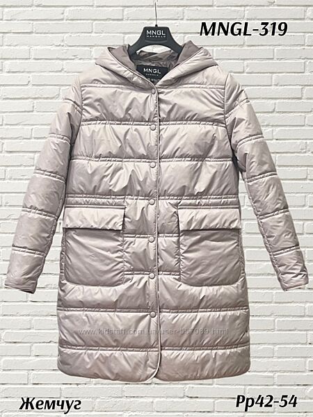 Демисезонная женская куртка 319 тм Mangelo Размеры 42- 54