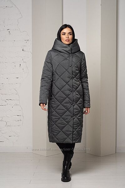 Куртка зимняя женская, пальто стеганое Руби размеры 42- 52
