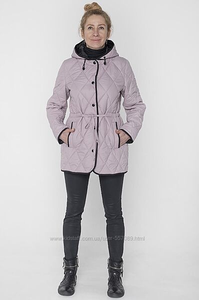 Демисезонная женская куртка Катрина с капюшоном ТМ Miorichi Размеры 44- 54 