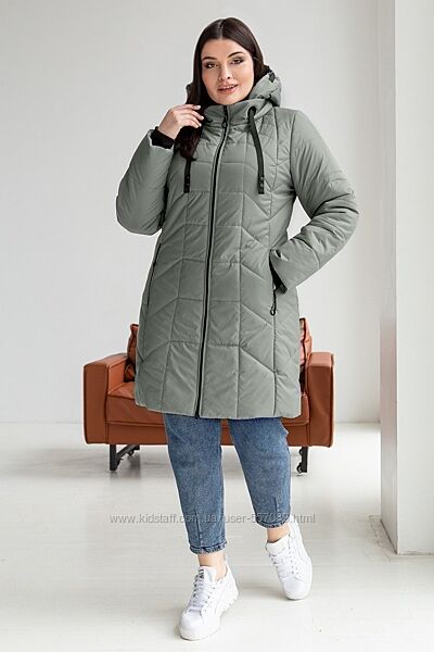 Модная комфортная Куртка женская демисезонная Берта Размеры 48- 62