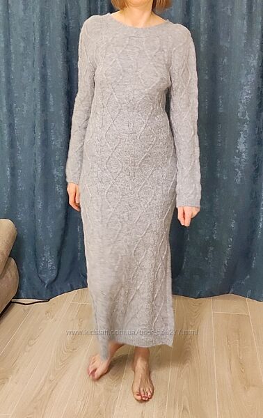 Тепла сукня максі