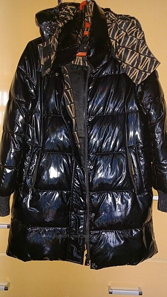 Крутое модное пальто пуховик от 10-14 л.