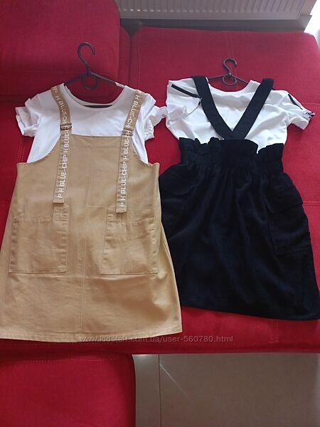 Модные натуральные сарафаны от 10 до 15 л