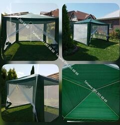 Садовый водонепромецаемый шатер, павильон, тент, пасика. 3х3 м. Новый