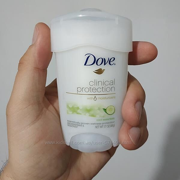 Dove, Clinical Protection дезодорант-антиперспирант, прохлада, 48 г