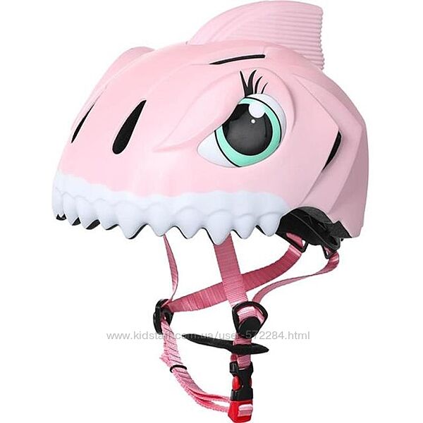 Детский защитный шлем Акула для велосипедов роликов самокатов беговелов