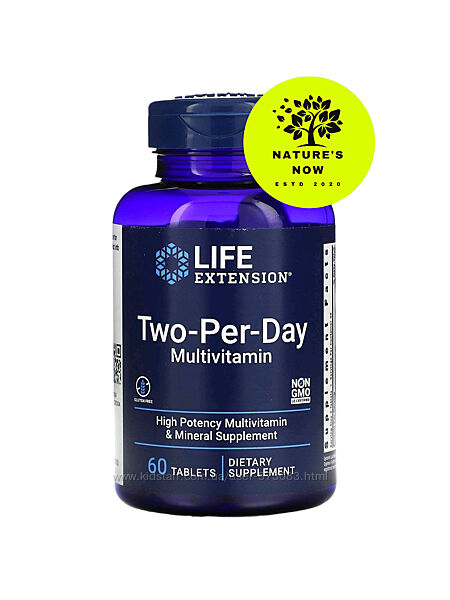 Life Extension мультивитамины - 60 таблеток 