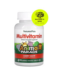 Natures Plus мультивитамины для детей со вкусом вишни - 90 конфет / США