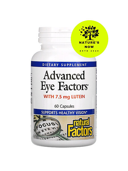 Natural Factors Advanced Eye Factors витамины для глаз - 60 капсул
