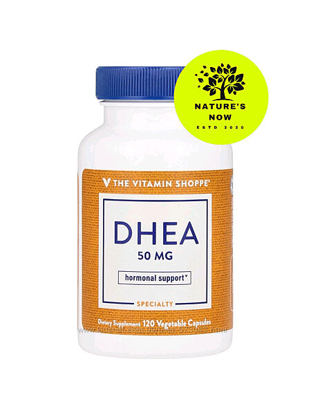 The Vitamin Shoppe DHEA 50 мг - 120 капсул / США, дгэа