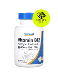 Nutricost Витамин В12 2000 мкг - 120 капсул / США, 
