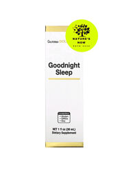 Средство для спокойного сна - 30 мл / California Gold Nutrition, снотворное