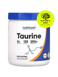 Nutricost таурин в порошке - 250 грамм / США