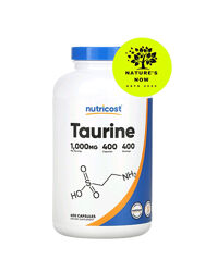 Nutricost таурин 1000 мг - 400 капсул / США