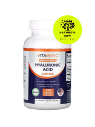 Vitamatic гиалуроновая кислота 200 мг - 120 капсул / США