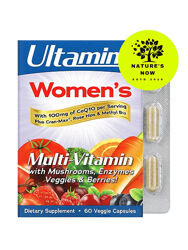 Ultamins мультивитамины для женщин с грибами, ягодами, ферментации и Q10