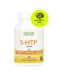 Super Nutrition 5 htp 100 мг - 60 капсул / гидрокситриптофан, США