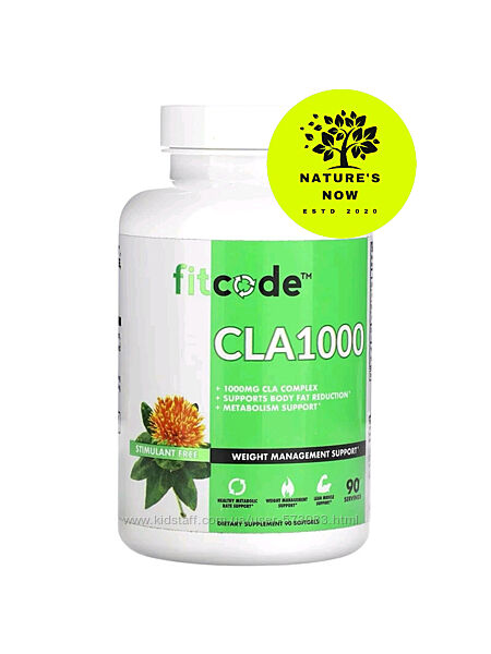 Жиросжигатель CLA 1000 мг - 90 капсул / Fitcode, США