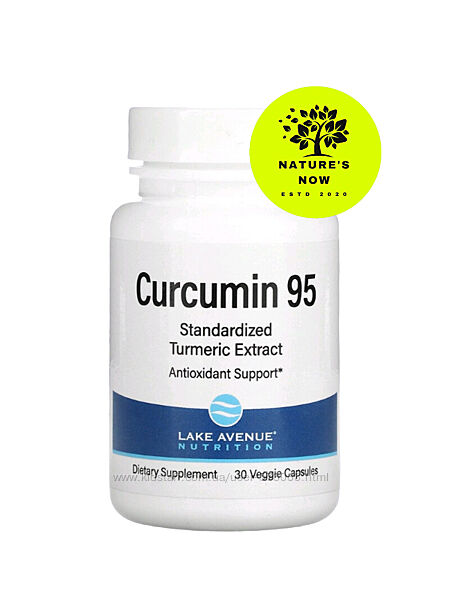 Куркумин 95 - 500 мг - 30 капсул / Lake Avenue Nutrition