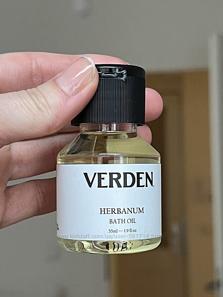 Масло для ванны Verden Herbanum Bath Oil 55ml стоит 53 евро 