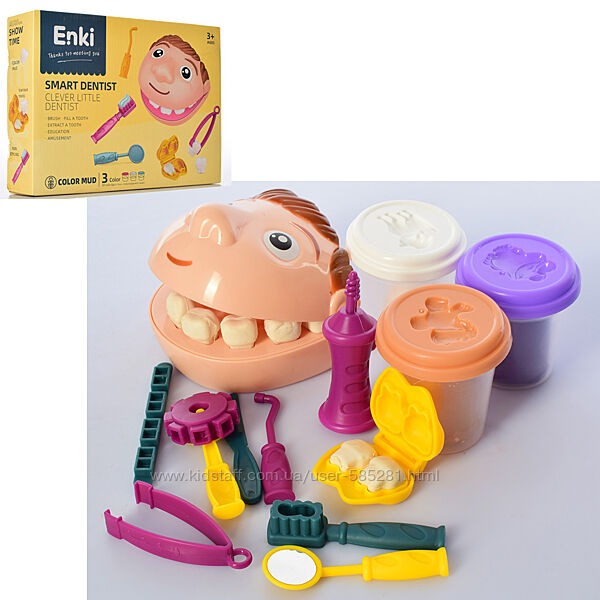 Набор для творчества стоматолог маленький дантист enki