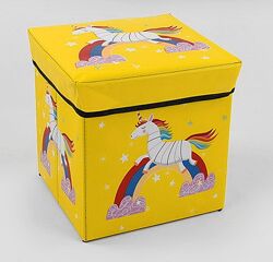 Корзина пуф для игрушек зверята 0364 разные