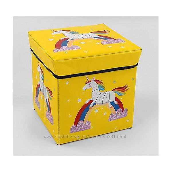 Корзина пуф для игрушек зверята 0364 разные