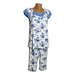 Женская пижама  кофта с бриджами роза