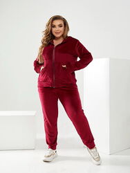 Спортивный велюровый костюм elegant chic разные