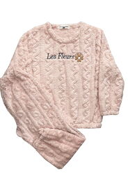 Теплая махровая пижама ler fleurs 