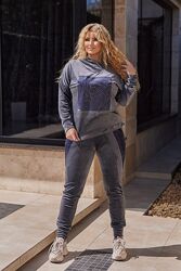 велюровый спортивный костюм women chic разные цвета 