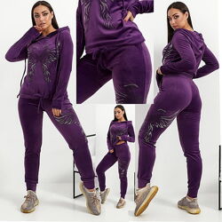 Спортивный велюровый костюм phoenix 48-54р