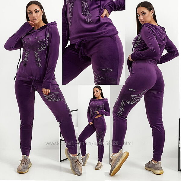 Спортивный велюровый костюм phoenix 48-54р