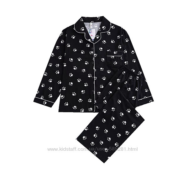 Женская пижама рубашка с штанами м-л 