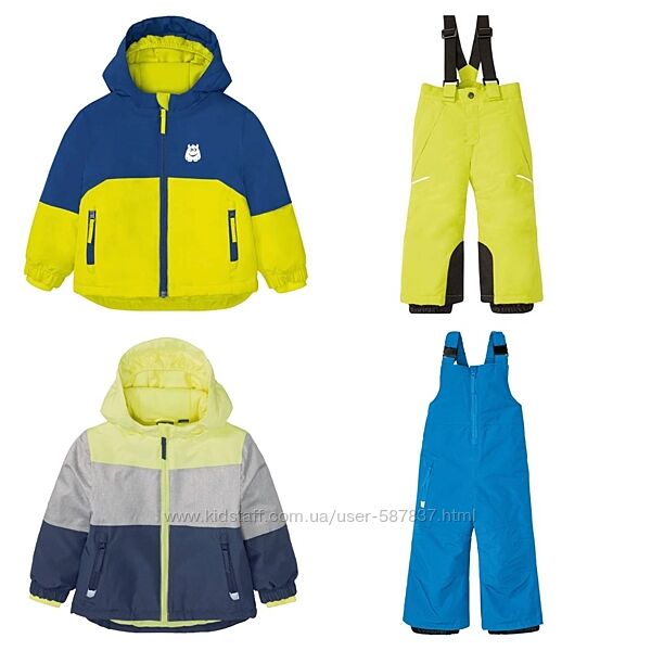 Комбінезон Crivit р.98-116 Німеччина, термо, лижний  костюм, комплект мембрана