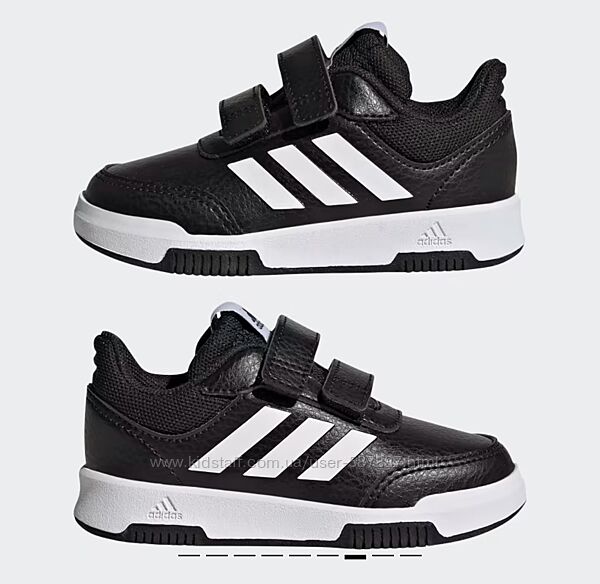 Чорні кросівки adidas 24-25р. на липучках, оригінал, кеди, кроссовки