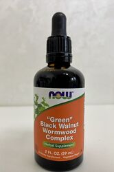 NOW Foods, комплекс із незрілим чорним горіхом і гірким полином, 59 мл