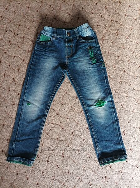 Класні джинси M&S для хлопця 116см.