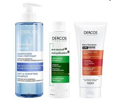 Засоби для волосся від Vichy Dercos 