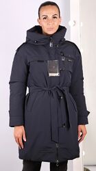 Стильная теплая зимняя женская куртка пальто Max Ritaр. М